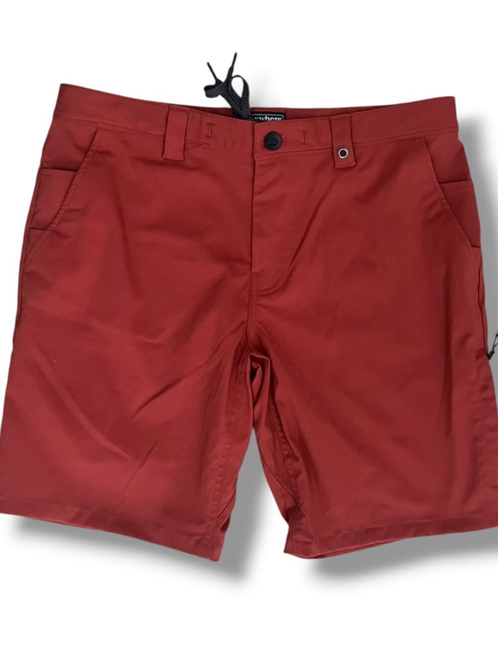 686 Men's Everywhere Hybrid Short in Red Clay Breathable Stain-resist Size 32